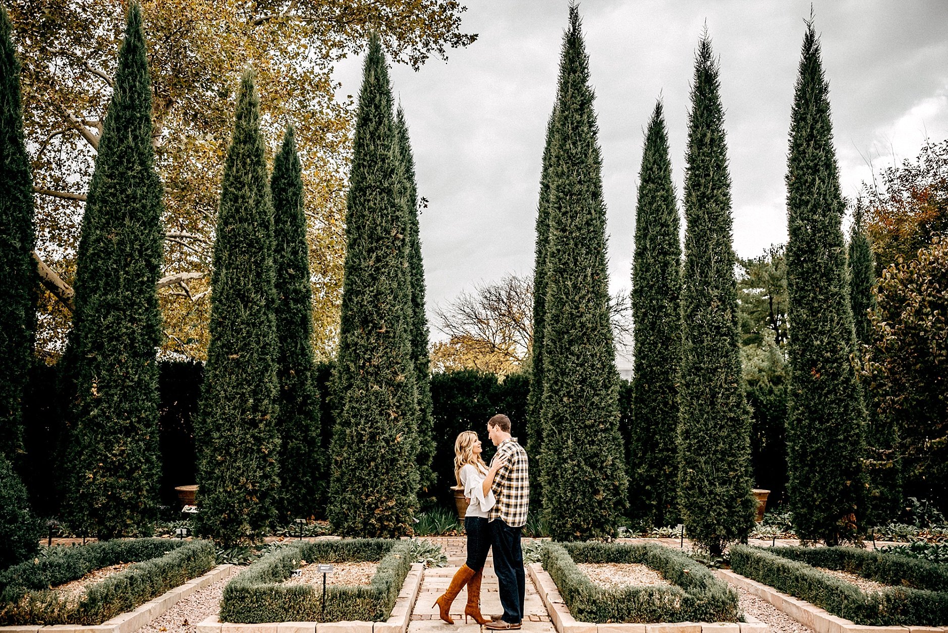 MOBOT Missouri Botanical Gardens Engagement Photography