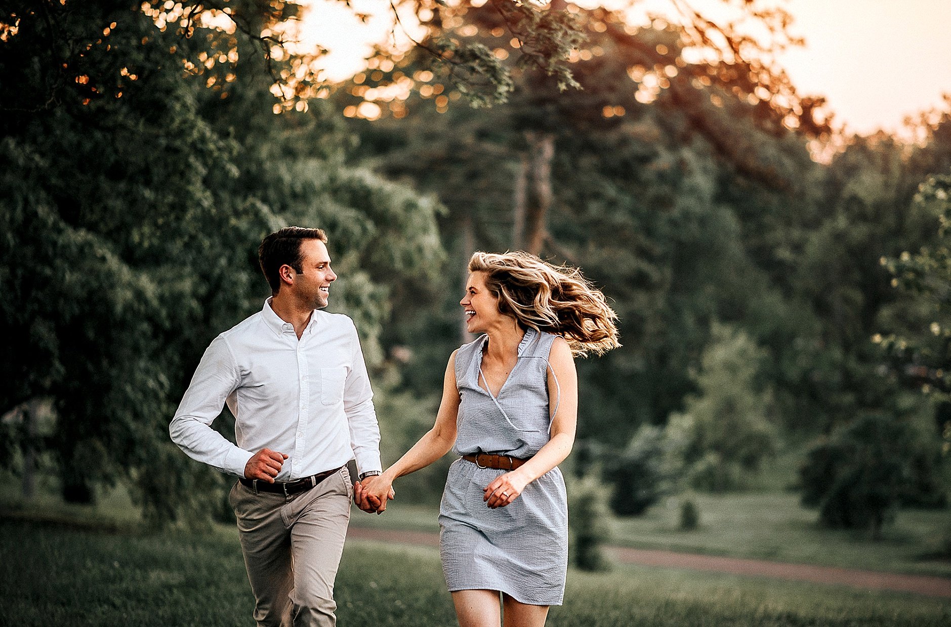 Forest Park Engagement Photography