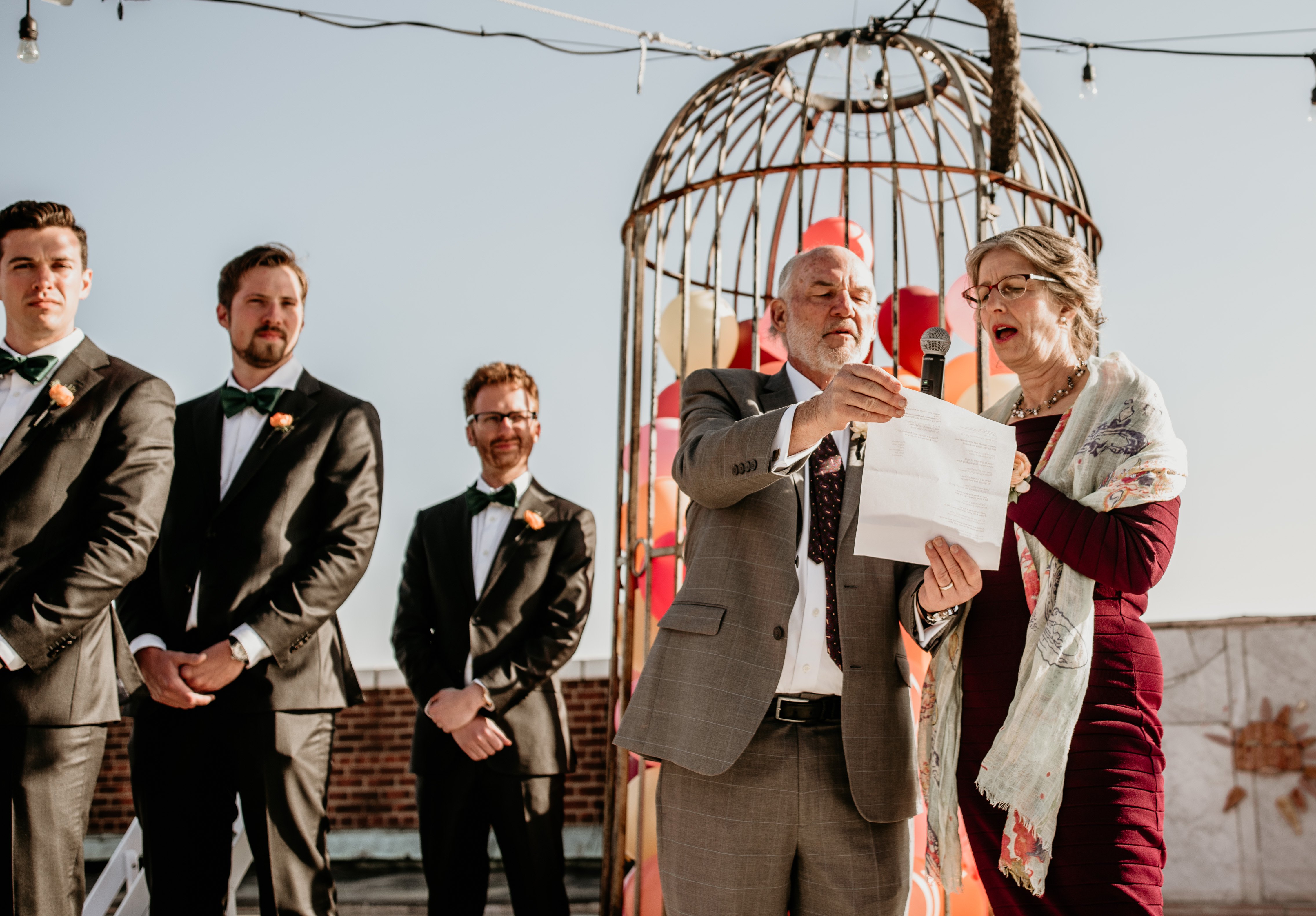 Sweet ceremony readings