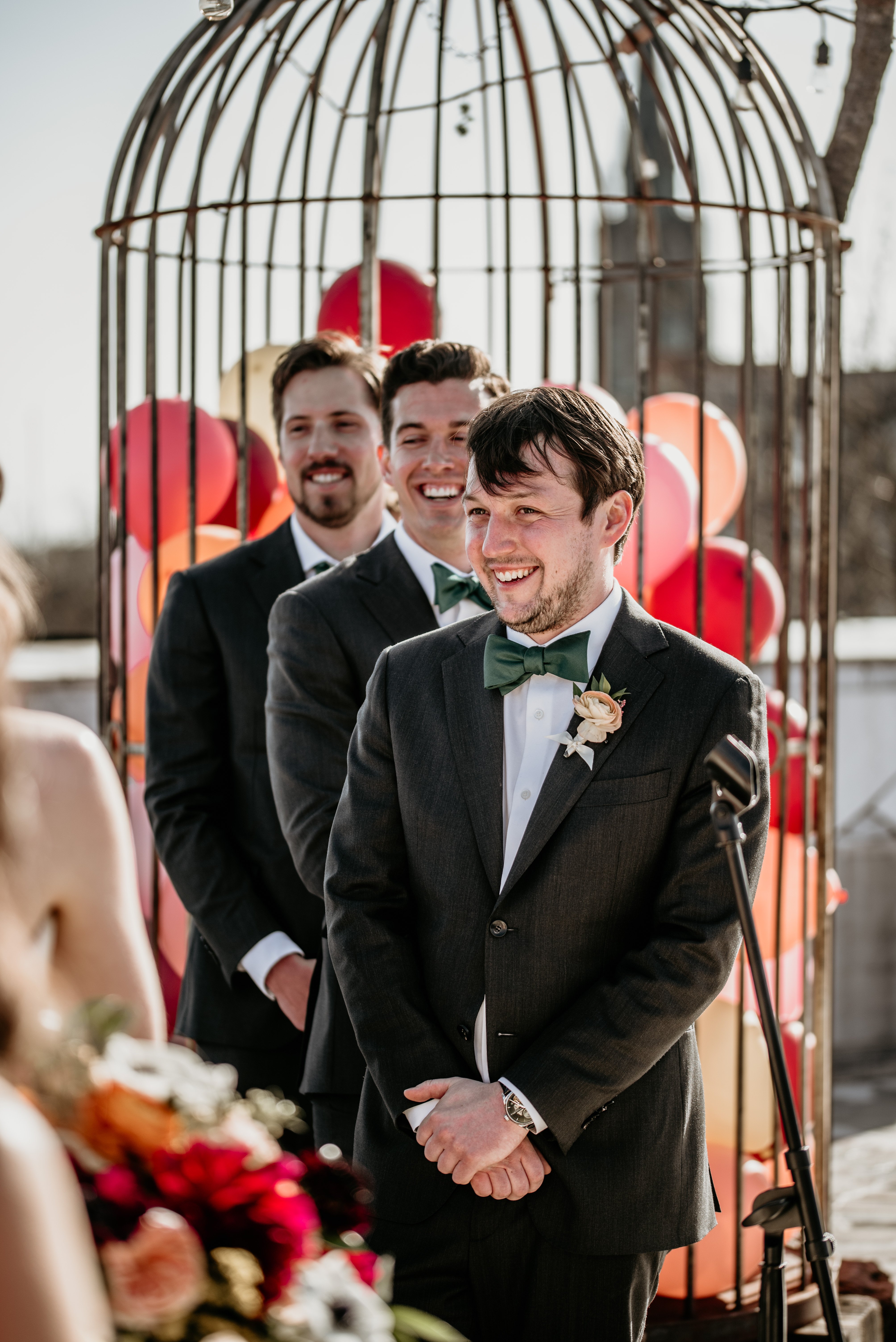 Ceremony moments during wedding