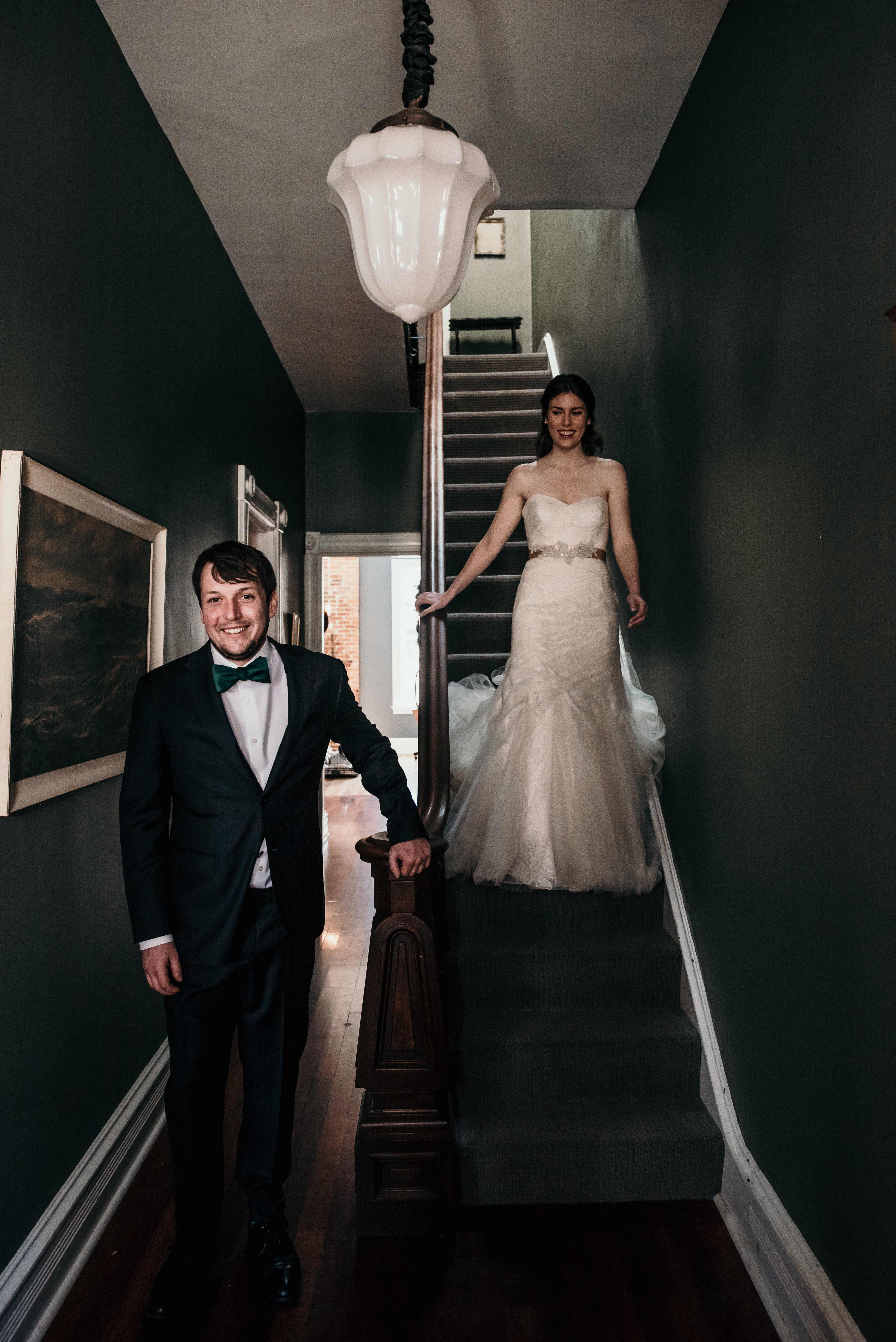 First look Wedding day